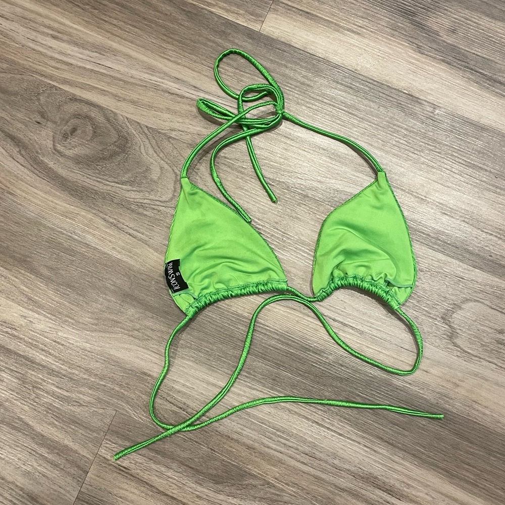 Green String Bikini - Picture 3 of 6
